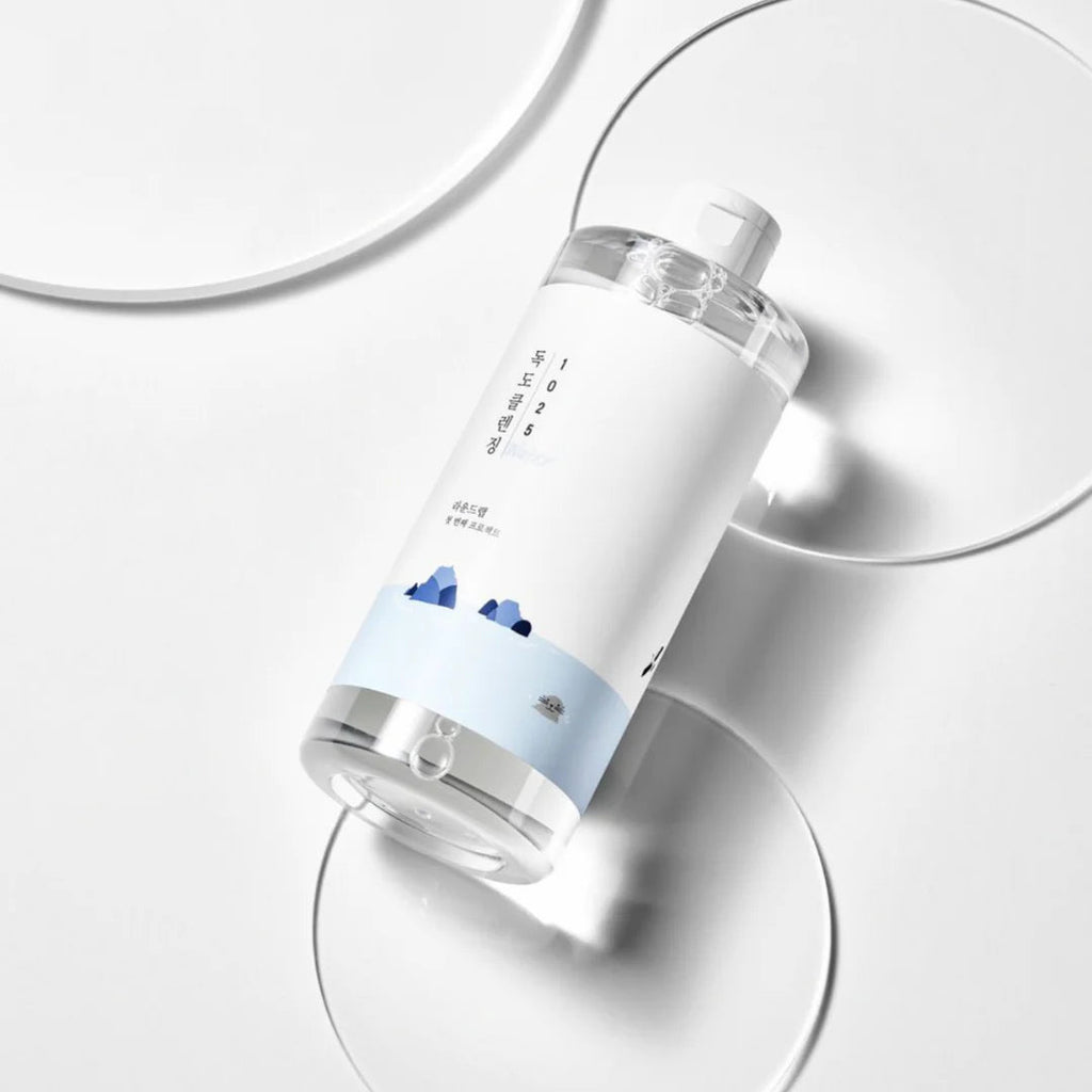 Skincare bottle Round Lab 1025 Dokdo Cleansing Water
