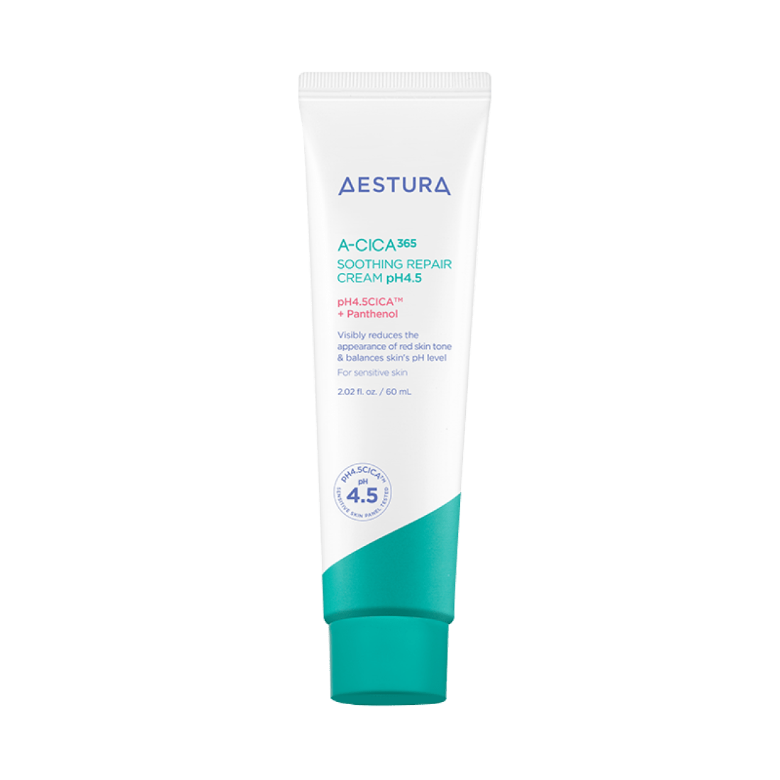 AESTURA A-CICA 365 SOOTHING REPAIR CREAM pH4.5 60ml - Koreanskinca.re
