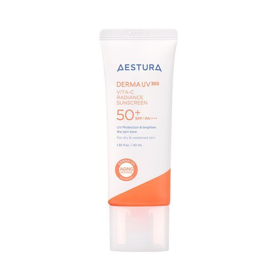 AESTURA DERMA UV 365 VITA-C RADIANCE SUNSCREEN SPF50+ PA++++ 40ml - Koreanskinca.re