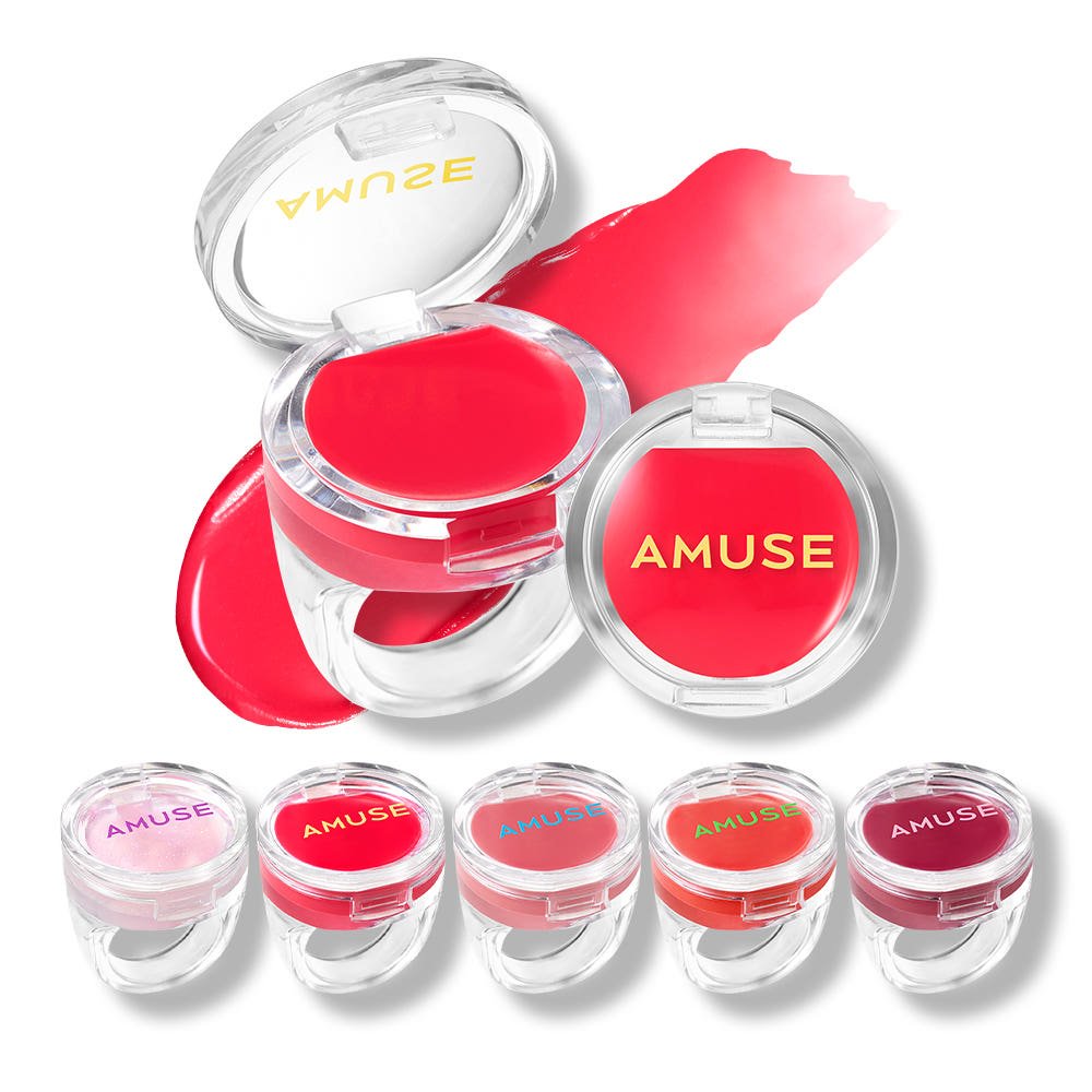 AMUSE Ring Lip Balm 0.9g (5 Colors) - Koreanskinca.re