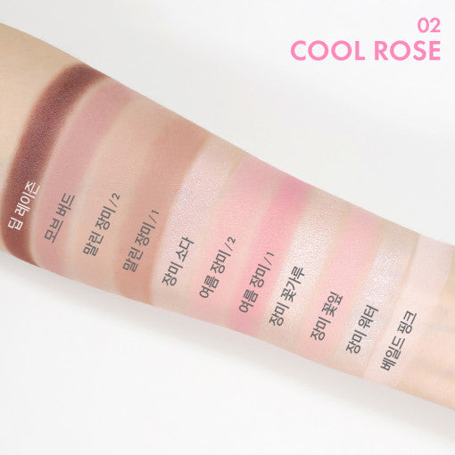 amuse eye color palette cool rose