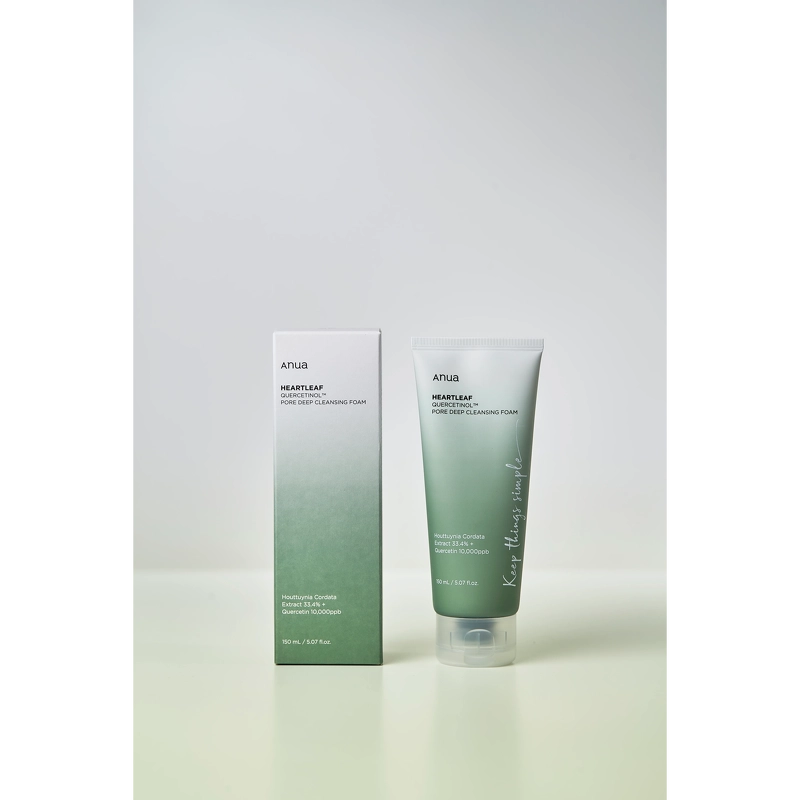 Anua Heartleaf Quercetinol Pore Deep Cleansing Foam 150ml