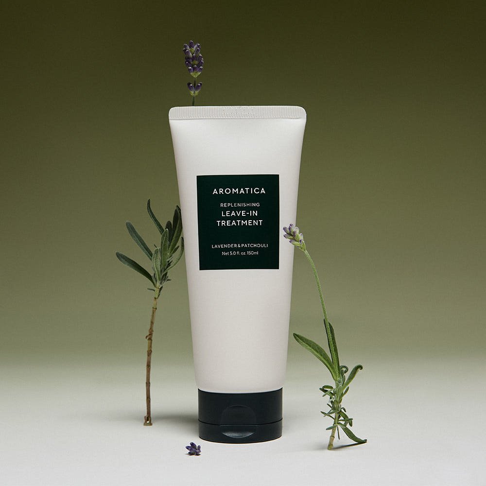 AROMATICA Replenishing Leave-In Treatment Lavender & Patchouli 100ml - Koreanskinca.re