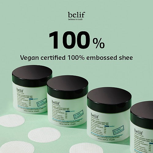 belif Problem Solution Vegan Toner Pad 150ml 