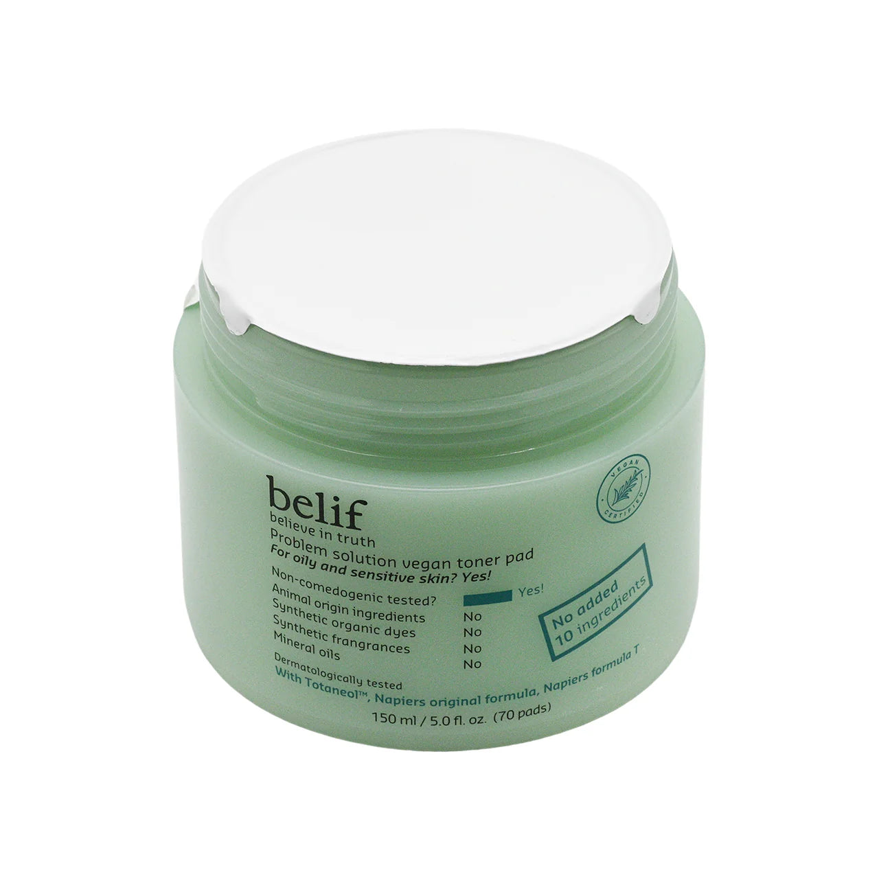 belif Problem Solution Vegan Toner Pad 150ml 