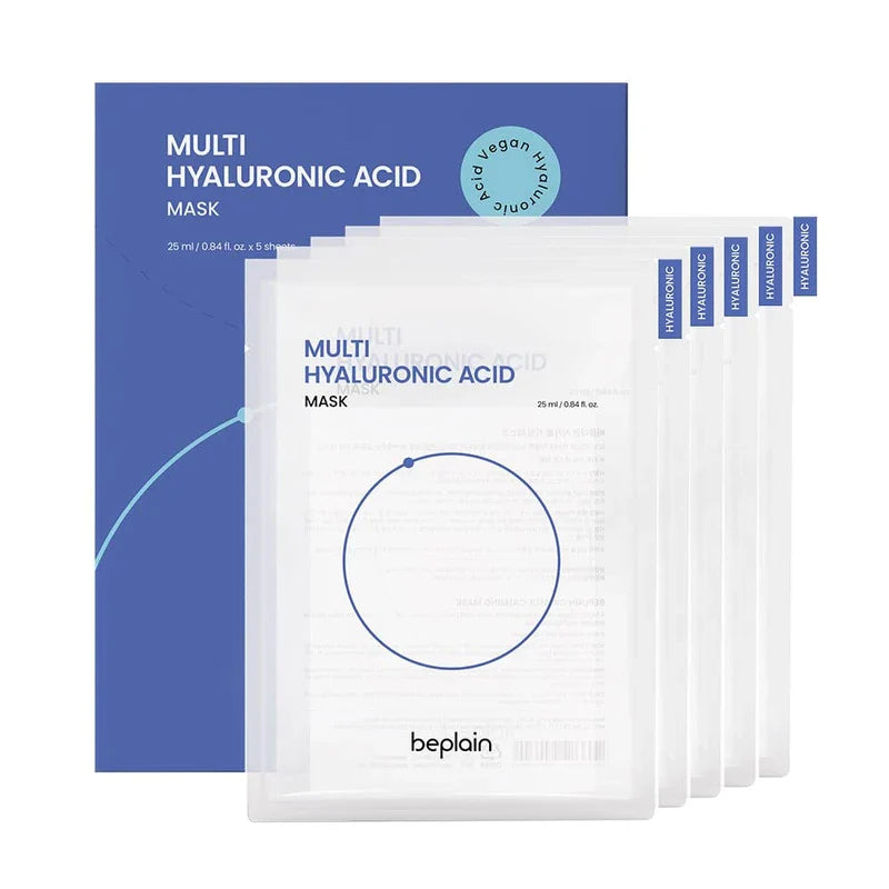 beplain Multi Hyaluronic Acid Mask 10P