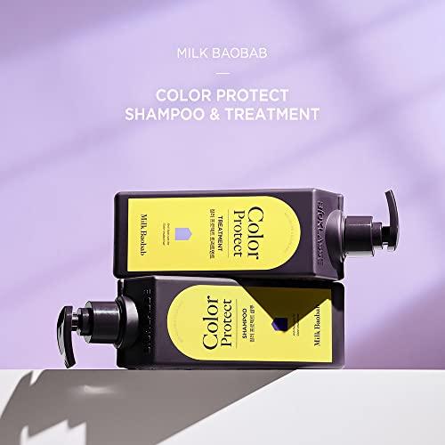 BIOKLASSE MILK BAOBAB Color Protect Shampoo 500ml #Blackberry & Bay