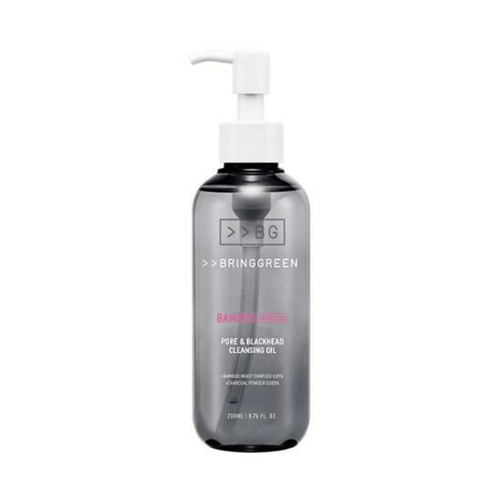 BRINGGREEN Bamboo Charcoal Pore & Blackhead Cleansing Oil 200ml - Koreanskinca.re