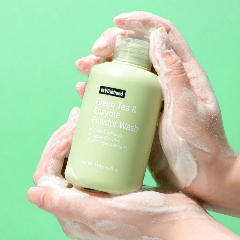 [By Wishtrend] Green Tea & Enzyme Powder Wash 110g