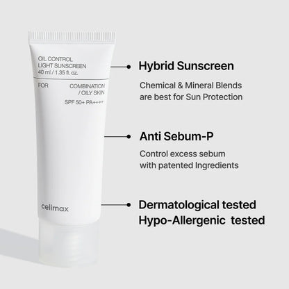 celimax Oil Control Light Sunscreen