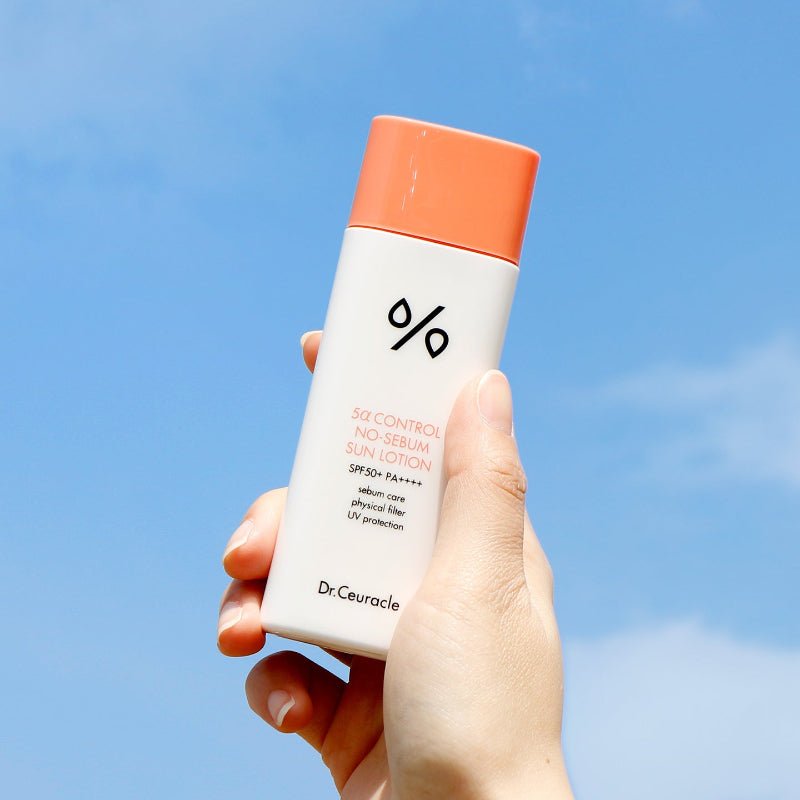 Dr.Ceuracle 5Î± Control No Sebum Sun Lotion SPF50+ PA++++ 50ml - Koreanskinca.re