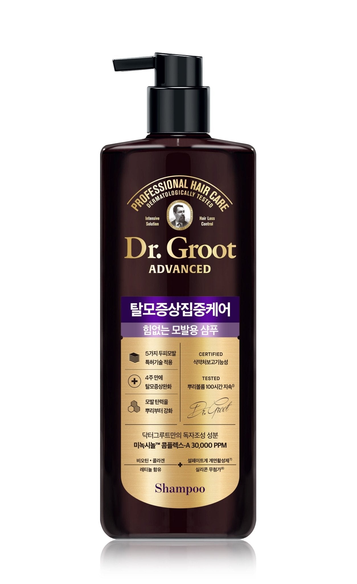 Dr.Groot Advanced Hair Loss Care Shampoo For Thinning & Weak Hair 700ml - Koreanskinca.re