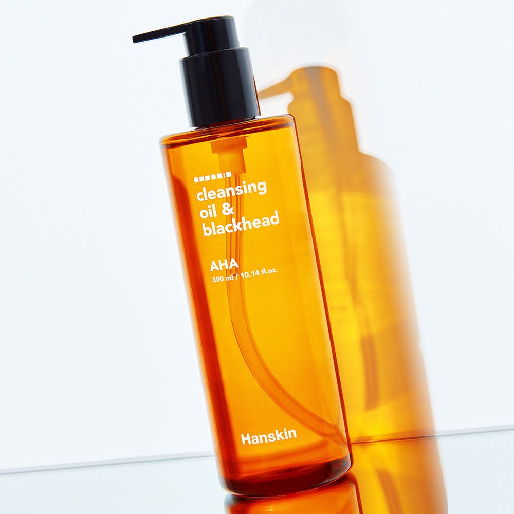 Hanskin Cleansing Oil & Blackhead AHA 300ml - Koreanskinca.re