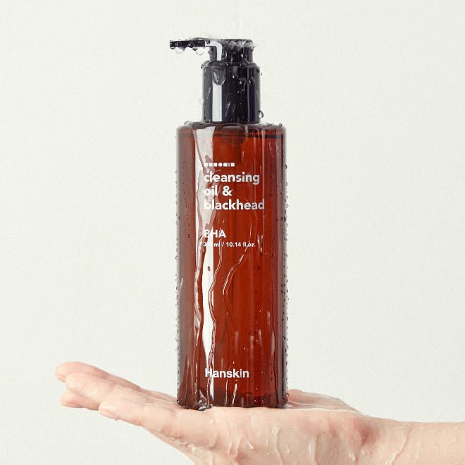 Hanskin Cleansing Oil & Blackhead BHA 300ml - Koreanskinca.re