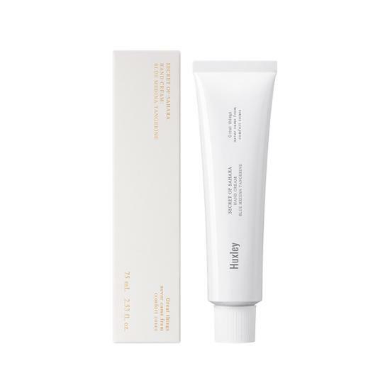 Huxley Hand Cream Blue Medina Tangerine