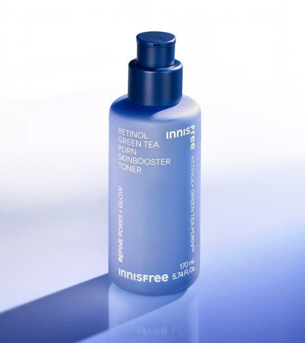 innisfree Retinol Green Tea PDRN Skin Booster Toner 170ml - Koreanskinca.re