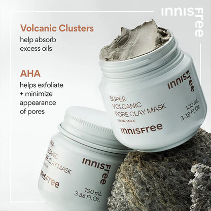 innisfree Super Volcanic Pore Clay Mask 100ml (Pore Clearing Solution)