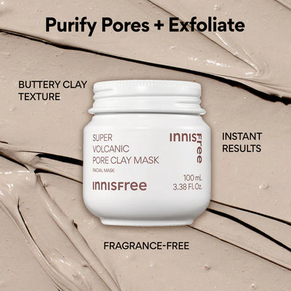 innisfree Super Volcanic Pore Clay Mask 100ml (Pore Clearing Solution)