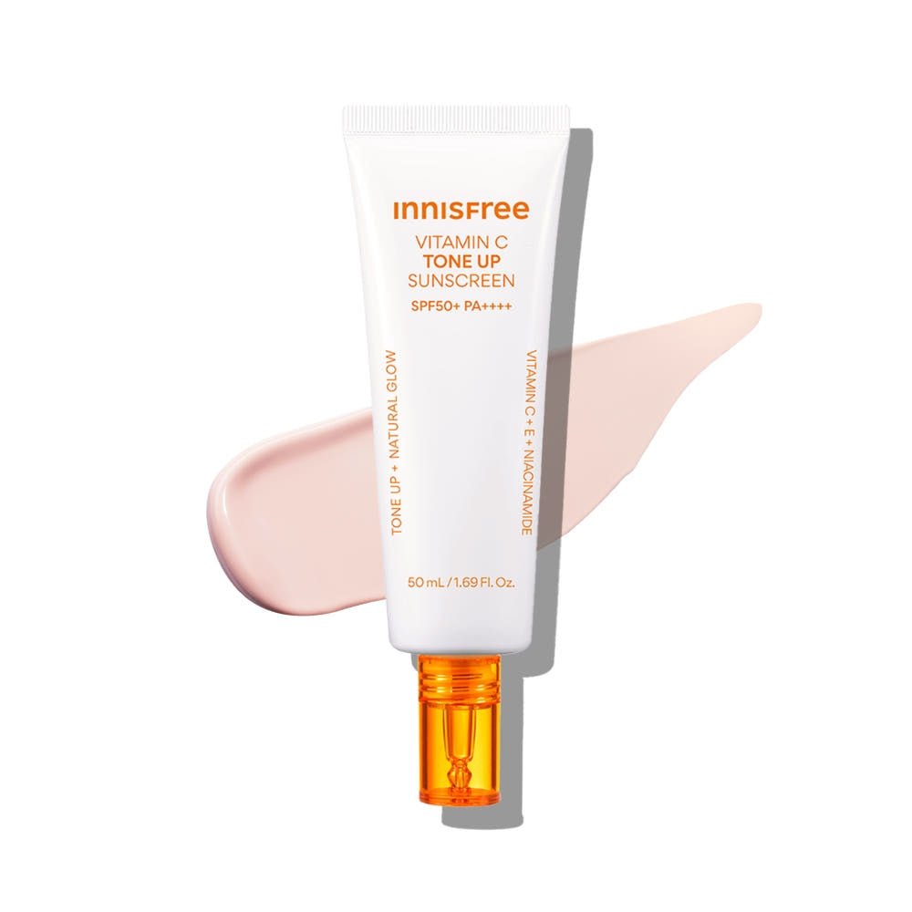 innisfree Vita C Tone Up Sunscreen SPF50+ PA++++ 50ml - Koreanskinca.re