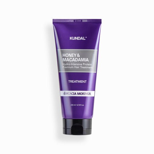 KUNDAL HONEY & MACADAΜΙΑ Hydro-Intensive Protein Premium Hair Treatment 200ml ACACIA MORINGA - Koreanskinca.re