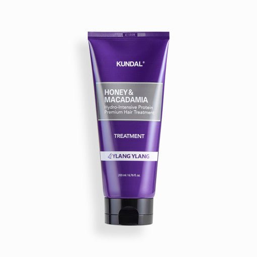 KUNDAL HONEY & MACADAΜΙΑ Hydro-Intensive Protein Premium Hair Treatment 200ml YLANG YLANG - Koreanskinca.re