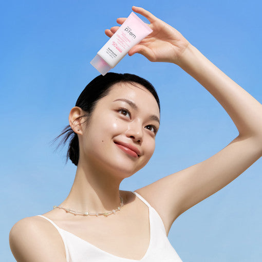 make p:rem Soothing Pink Tone Up Sun Cream SPF 50+