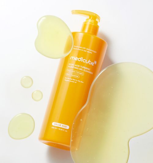 medicube Kojic Acid Turmeric Purifying Gel Cleanser 500ml - Koreanskinca.re