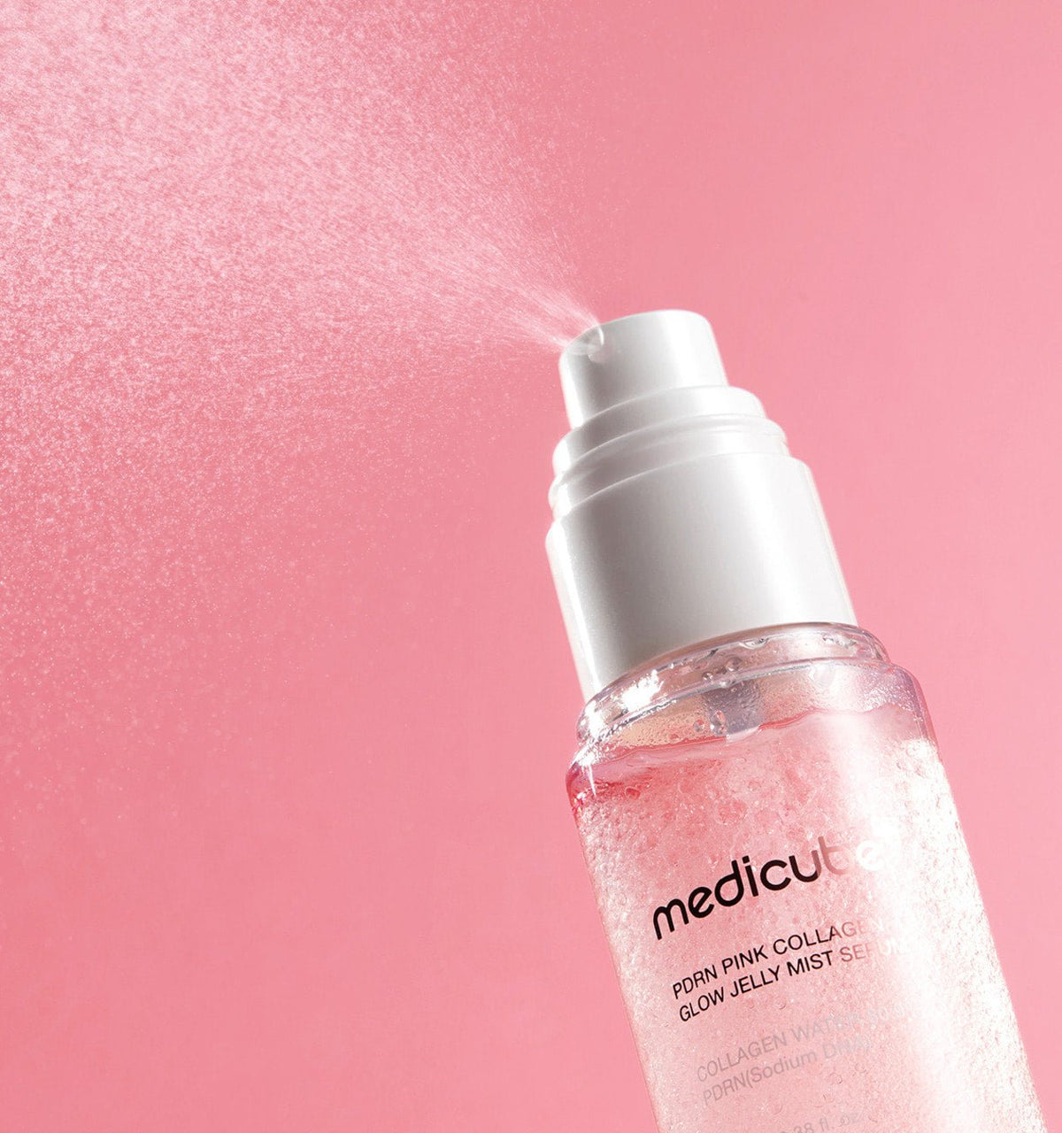 medicube PDRN PINK COLLAGEN GLOW JELLY MIST SERUM 100ml - Koreanskinca.re
