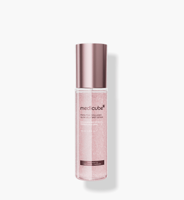 medicube PDRN PINK COLLAGEN GLOW JELLY MIST SERUM 100ml - Koreanskinca.re