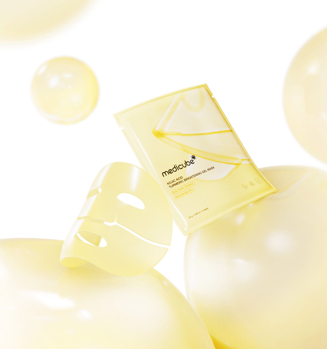 medicube Kojic Acid Turmeric Brightening Gel Mask