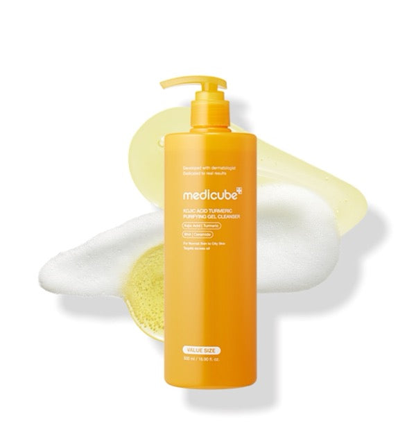 medicube Kojic Acid Turmeric Purifying Gel Cleanser