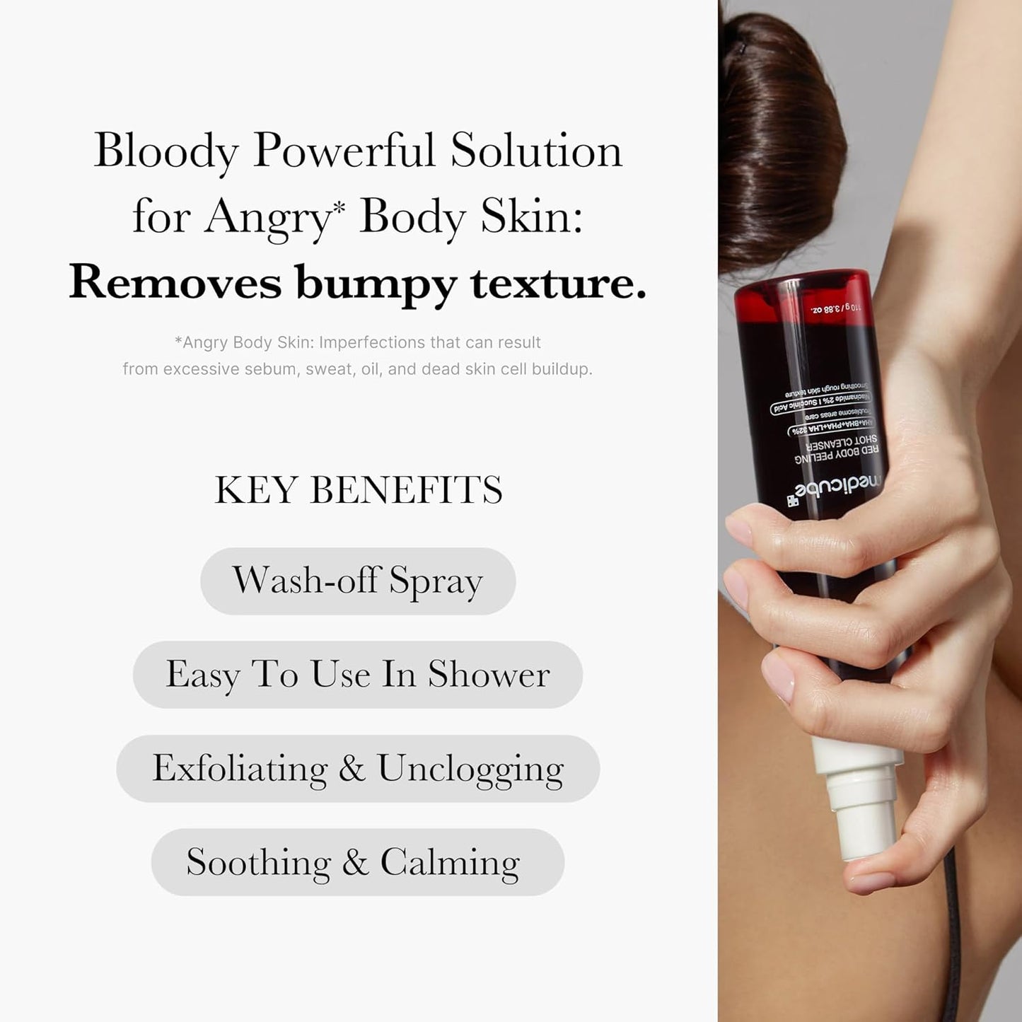 medicube Red Acne Body Peeling Shot 110g