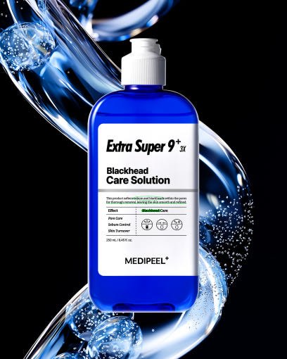 MEDIPEEL Extra Super 9 Plus 3X Blackhead Care Solution 250ml - Koreanskinca.re