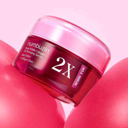 numbuzin No.2 Rose PDRN Collagen 2X Plumping Serum 30ml - Koreanskinca.re