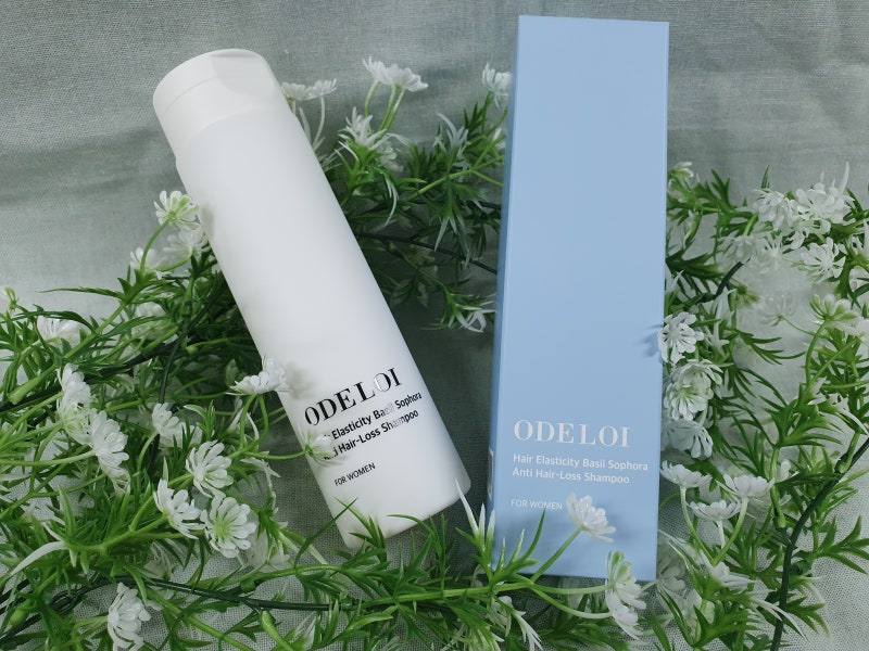 ODELOI Hair Elasticity Basil Sophora Anti Hair-Loss Shampoo