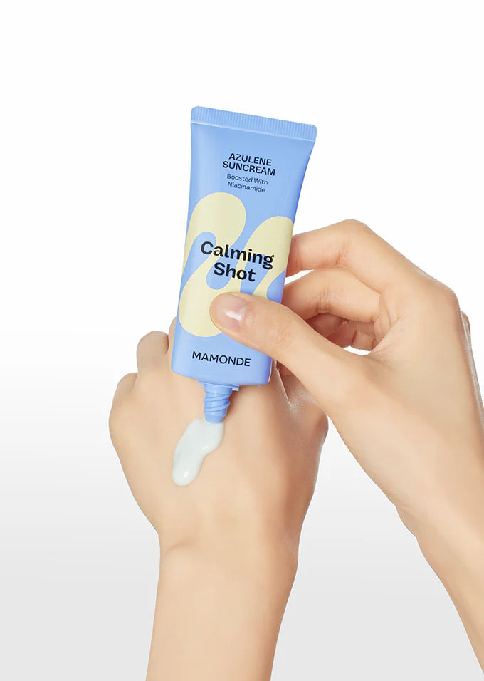 Mamonde Calming Shot Azulene Suncream SPF50+ PA++++ 35ml