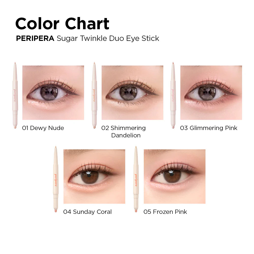 peripera Sugar Twinkle Duo Eye Stick (3 Colors)