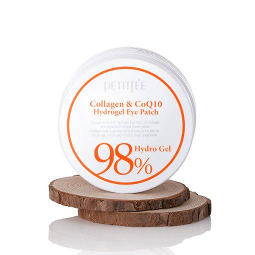 PETITFEE Collagen & CoQ10 Hydrogel Eye Patches 60 Patches - Koreanskinca.re
