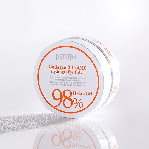 PETITFEE Collagen & CoQ10 Hydrogel Eye Patches 60 Patches - Koreanskinca.re