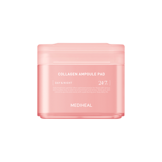 MEDIHEAL Collagen Ampoule Pad 100 Pads