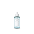 A transparent glass ampoule with a white dropper, labeled with 'SKIN1004 Hyalu-cica' and '100ml'.