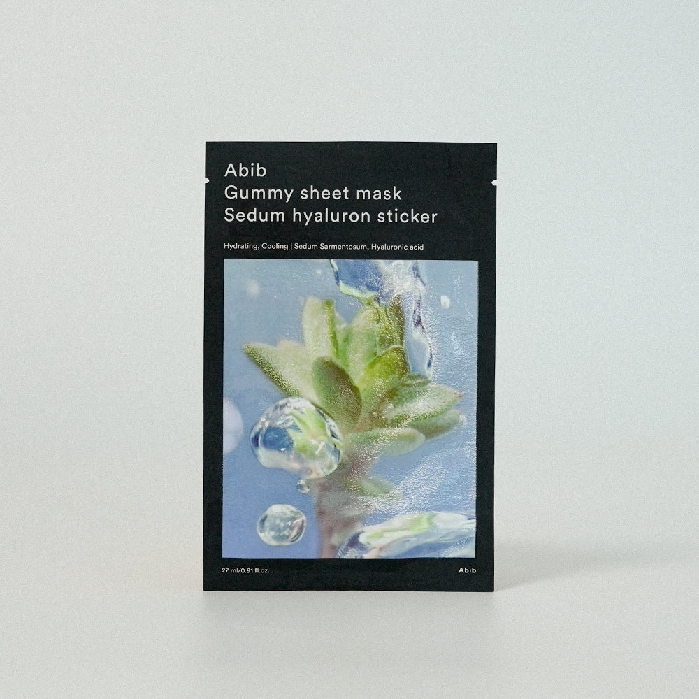 Abib Gummy Sheet Mask Sedum Hyaluron Sticker 27ml