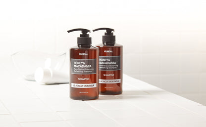 KUNDAL HONEY&MACADAMIA Pure Natural Balancing Refreshing Shampoo 500ml #ACACIA MORINGA