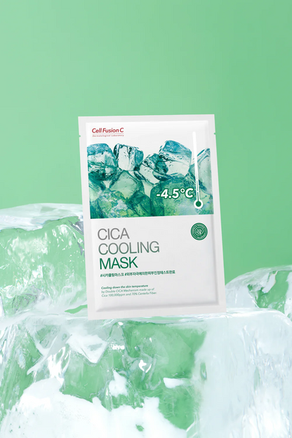 [Cell Fusion C] Cica Cooling Mask 27g X 5 sheets