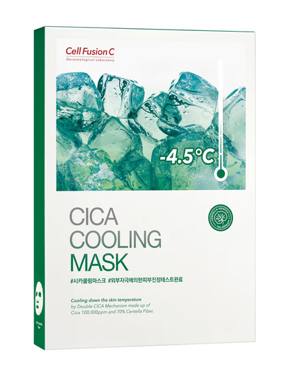 [Cell Fusion C] Cica Cooling Mask 27g X 5 sheets