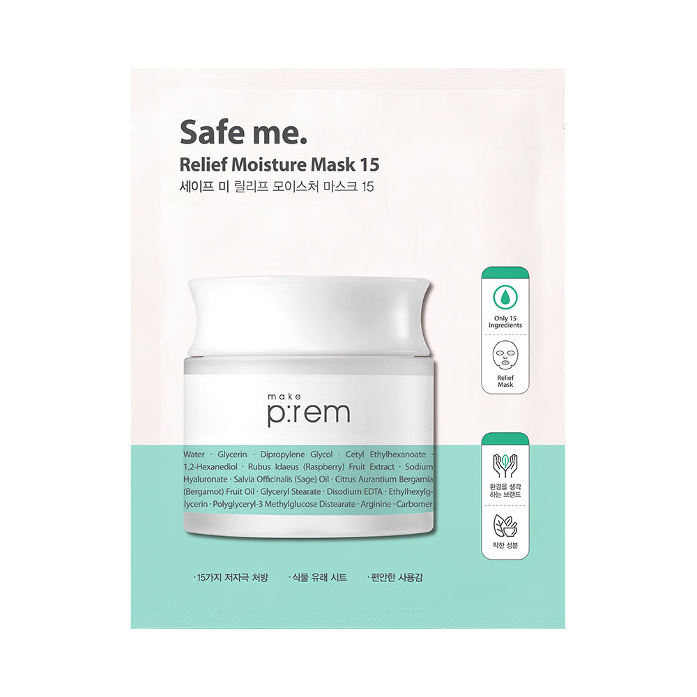 make p:rem Safe Me. Relief Moisture Mask 15 25ml x 10ea