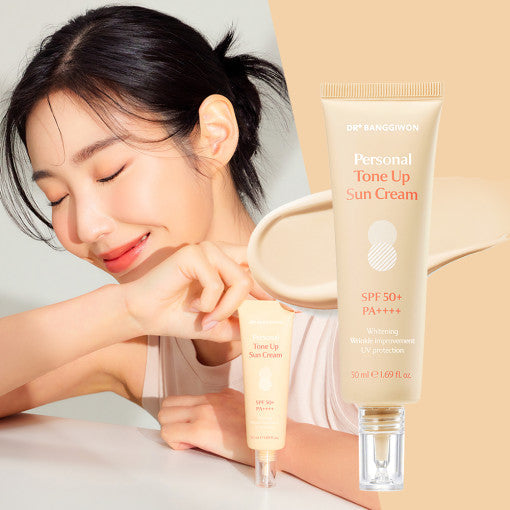 Dr.BANGGIWON Personal Tone Up Sun Cream #02 Beige 50ml SPF50+ PA++++