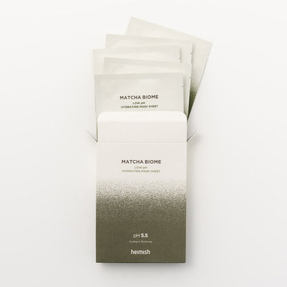 heimish Matcha Biomet Low Ph Hydrating Mask Sheet 30ml X 5ea