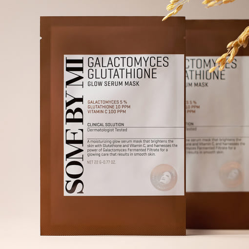 [SOME BY MI] Galactomyces Glutathione Glow Serum Mask Sheet 22g*10ea