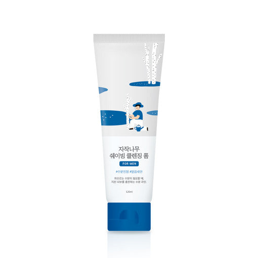 Round Lab For Men Birch Juice Shaving Cleansing Foam